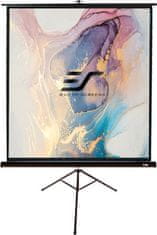 Elite Screens plátno mobilní trojnožka 85" (215,9cm)/ 1:1/ 152,4×152,4cm/ gain 1.1/ case černý