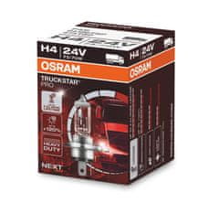 Osram OSRAM H4 24V 75/70W P43t TRUCKSTAR PRO NEXT GEN plus 120procent více světla 1ks 64196TSP