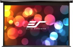 Elite Screens plátno elektrické motorové 100" (254cm)/ 16:9/ 124,5×221,5cm/ MaxWhite/ gain 1.1/ case černý