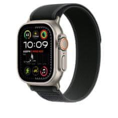 Apple Watch Acc/49/Black Trail Loop - S/M - Natur.Titan