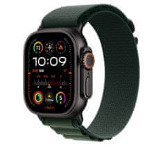 Apple Watch Acc/49/Dark Green Alpine Loop-S-Black Titan