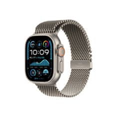 Apple Watch Acc/49/Natural Titan Milan.Loop - Medium