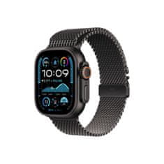 Apple Watch Acc/49/Black Titan Milan.Loop - Medium