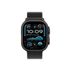 Apple Watch Acc/49/Black Titan Milan.Loop - Medium