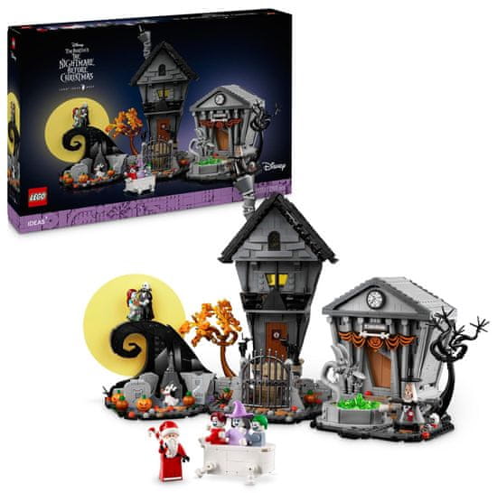 LEGO Ideas 21351 Ukradené Vánoce Tima Burtona od Disneyho