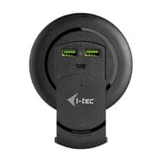 I-TEC Built-in Desktop Fast Charger, USB-C PD 3.0 + 3x USB 3.0 QC3.0, 96W