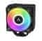 Arctic Freezer 36 A-RGB (Black) – Black CPU Cooler for Intel Socket LGA1700 and AMD Socket AM4, AM5