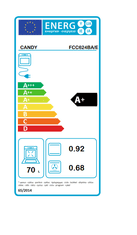 Candy Samostatná vestavná trouba FCC 624 BA/E