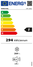Whirlpool Vestavný mrazák AFB 18401