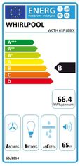 Whirlpool Vestavný odsavač par WCTH 63F LEB X