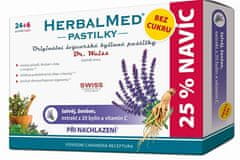 Simply you HerbalMed pastilky Dr. Weiss při nachlazení bez cukru 24 pastilek + 6 pastilek ZDARMA