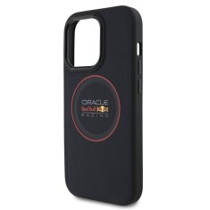 Red Bull Zadní kryt PU Leather Red Ring MagSafe pro iPhone 13 Pro Navy