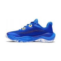 Under Armour Boty modré 45 EU Curry Splash