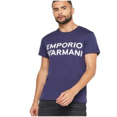 Emporio Armani Tričko tmavomodré S Beachwe