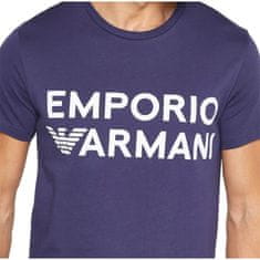 Emporio Armani Tričko tmavomodré S Beachwe