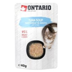 Ontario Polévka Kitten tuňák 40g