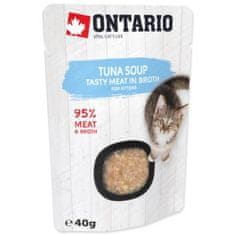 Ontario Polévka Kitten tuňák 40g