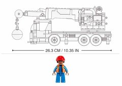 Sluban Town M38-B1195 Autojeřáb s demoliční koulí