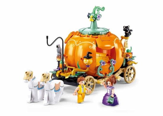 Sluban Girls Dream Pumpkin M38-B1176 Kouzelný dýňový kočár