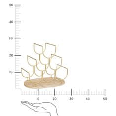 Intesi Stojan na láhve Rivi zlatý