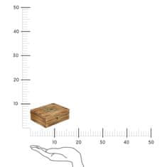 Intesi Balíček karet v dřevěné krabičce Odile 12x9 cm