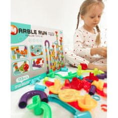 WOOPIE WOOPIE Coulodrom Ball Track Spiral Set 113 ks.