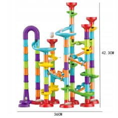 WOOPIE WOOPIE Coulodrom Ball Track Spiral Set 113 ks.