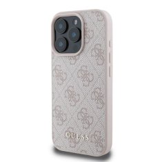 Guess Originální zadní kryt hardcase 4G Classic GUHCP16LG4GFPI pro iPhone 16 Pro pink