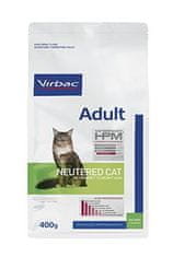 Virbac VET HPM Adult Cat Neutered 400g