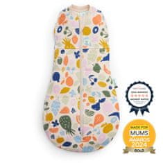 ERGOPOUCH Zavinovačka a vak na spaní 2v1 Cocoon Fruit Salad 0-3 m, 3-6 kg, 2,5 tog