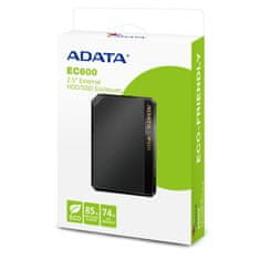 Adata EC600 externí box pro HDD/SSD 2,5" ECO