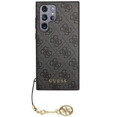 Guess hard silikonový kryt Samsung Galaxy S24 ULTRA black 4G Charms Collection