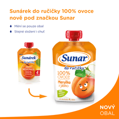 Sunar Kapsička Do ručičky meruňka, jablko 100 g