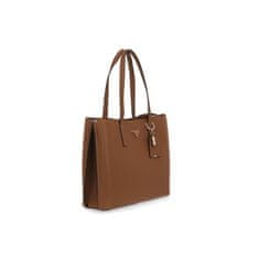 Guess Kabelky každodenní hnědé Cog Meridian Girlfriend Tote