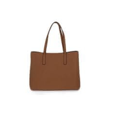 Guess Kabelky každodenní hnědé Cog Meridian Girlfriend Tote