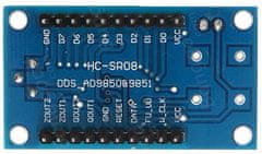 HADEX Generátor signálu DDS sinus a obdélník 0-40MHz HC-SR08 s AD9850