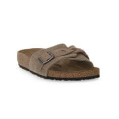 Birkenstock Pantofle béžové 38 EU Oita Braided Taupe Suede Calz S