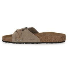 Birkenstock Pantofle béžové 38 EU Oita Braided Taupe Suede Calz S