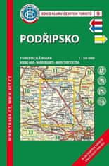 KČT 9 Podřipsko 1:50 000 Turistická mapa