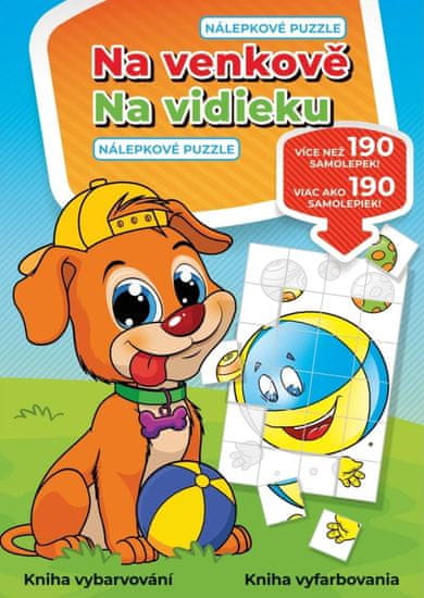 Na venkově - Nálepkové puzzle / Na vidieku - Nálepkové puzzle