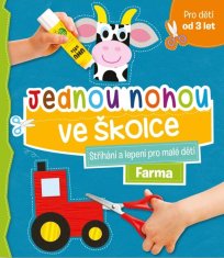 Jednou nohou ve školce - Stříhání a lepení pro malé děti Farma