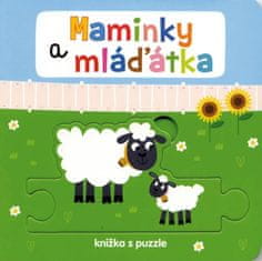 Tinarelli Beatrice: Maminky a mláďátka - Knížka s puzzle