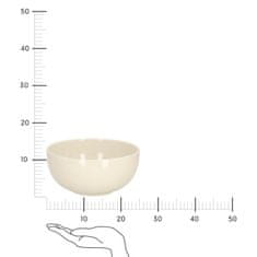 Intesi Mísa Gomera 25 cm bílá kulatá