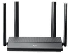 TP-Link EX141 AX1500 Dual-Band Wi-Fi 6 Router, WPA3, EasyMesh