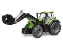 Bruder Traktor Deutz-Fahr 8280 TTV s čelním nakladačem