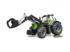 Bruder Traktor Deutz-Fahr 8280 TTV s čelním nakladačem