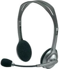 Logitech náhlavní sada Stereo Headset H110