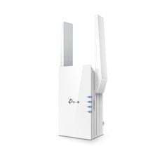 TP-Link WiFi extender RE505X WiFi 6 AP/Extender/Repeater, AX1500 300/1201Mbps, 1x GLAN, fixní anténa