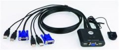 Aten KVM přepínač CS-22U USB 2PC mini