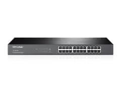 TP-Link TL-SG1024 24-Port Gigabit Switch, 24 Gigabit RJ45 Ports, 1U 19-inch Rack-mountable Steel Case